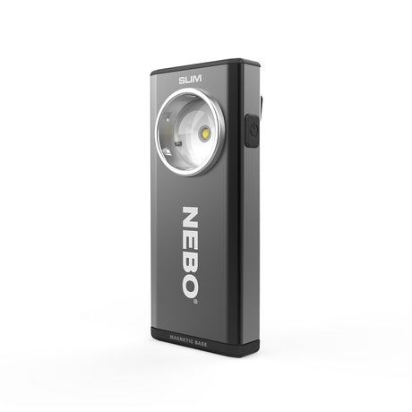 NEBO_Slim超薄型充電可調光LED燈_黑-吊卡版(NB6694)