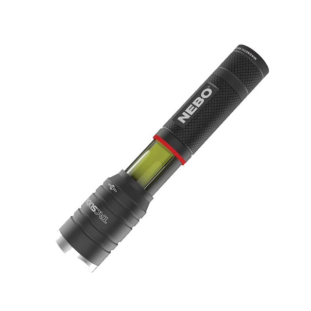 NEBO_Tac Slyde 12倍變焦滑行COB兩用手電筒_吊卡包裝(NEB-6746-G)