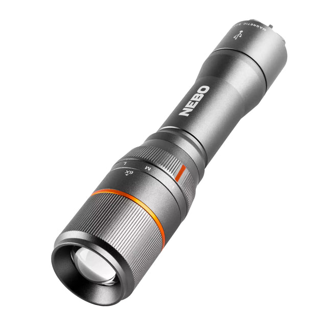 NEBO_達文西 切換型手電筒 USB充電  IP67-1000流明(NEB-FLT-0018-G)