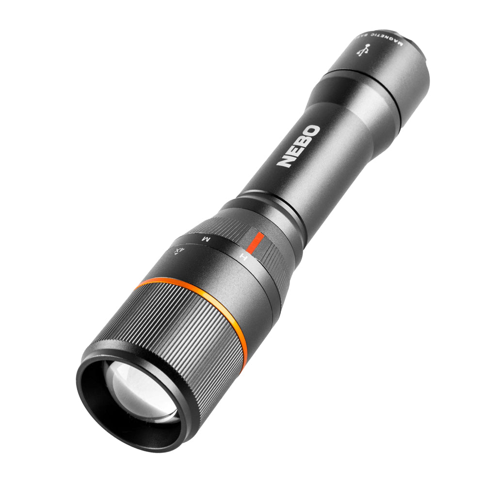NEBO_達文西 切換型手電筒 USB充電  IP67-1500流明(NEB-FLT-0019-G)