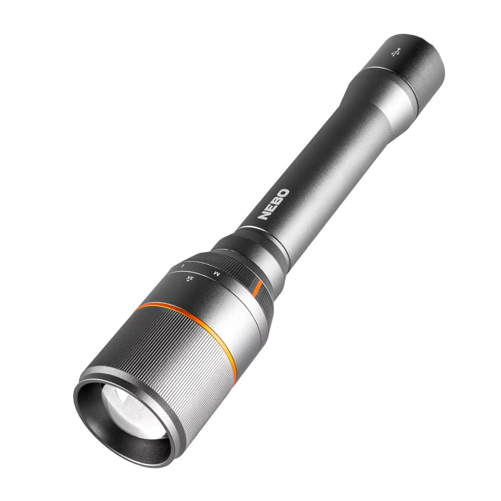 NEBO_達文西 切換型手電筒 USB充電  IP67-5000流明(NEB-FLT-0022-G)