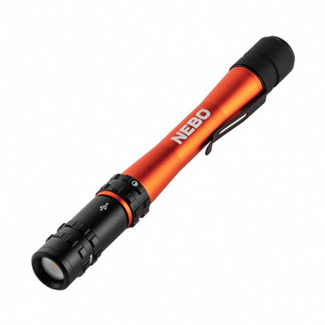 NEBO_Master筆型手電筒 USB充電 IP67-500流明 (NEB-POC-1002-G)