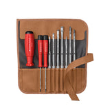 PB SWISS TOOLS_起子組+工具收納袋 咖啡色 (PB_8218.TO)