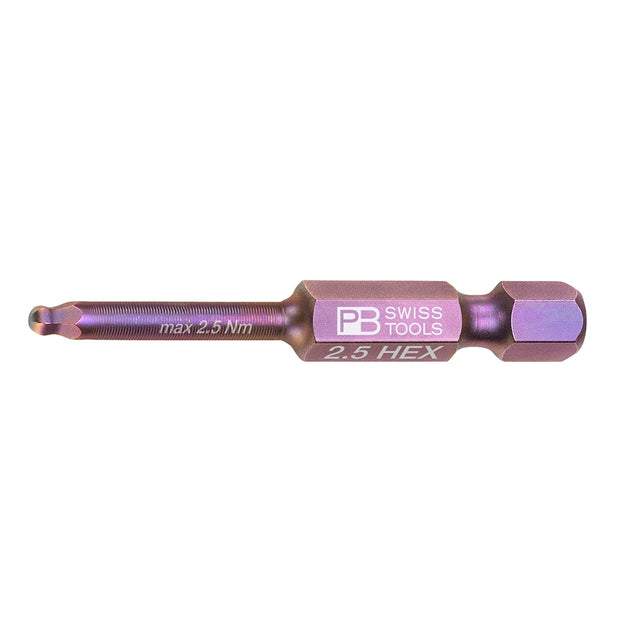 PB SWISS TOOLS_球型六角起子頭 2.5x50mm (PB_E6.212/2.5)
