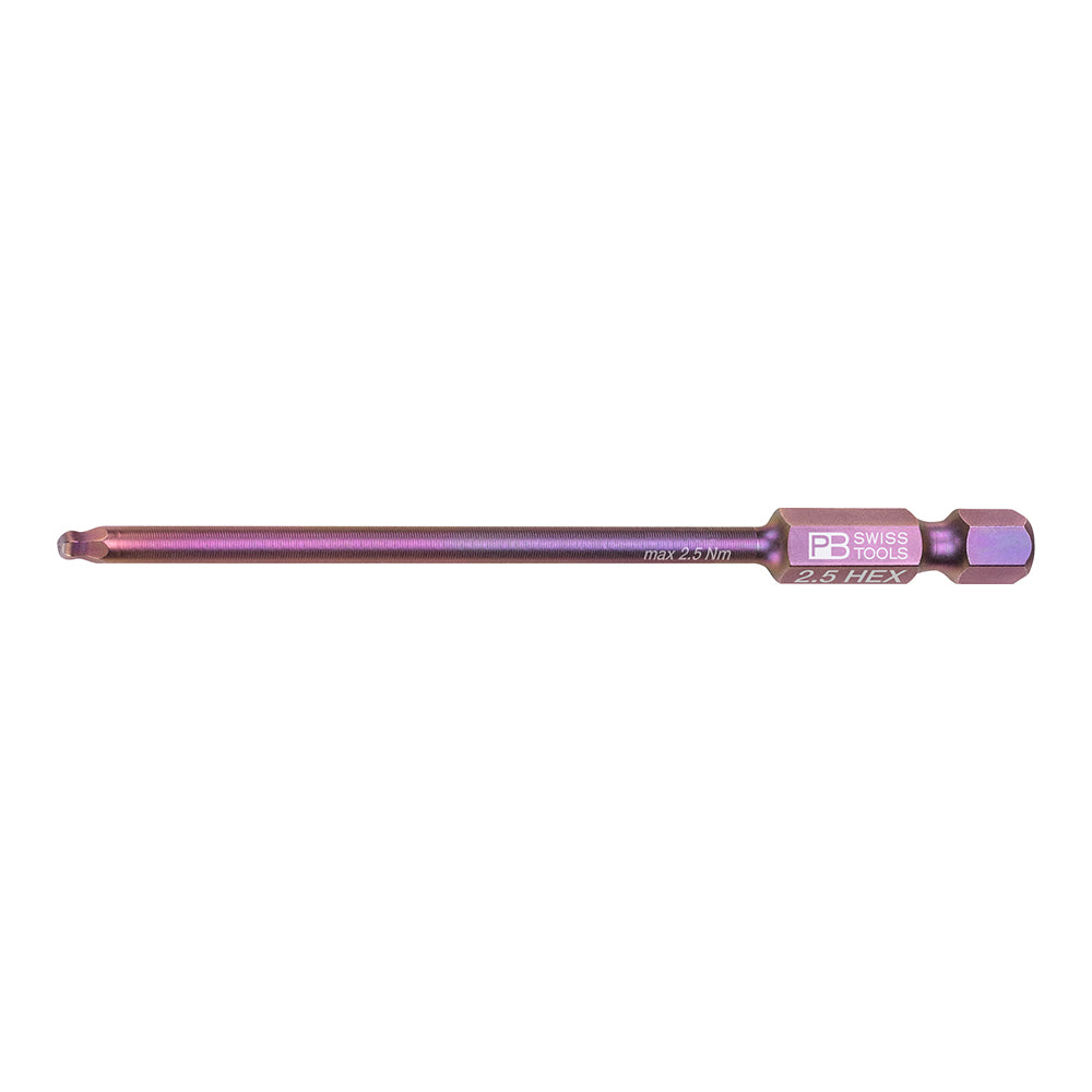PB SWISS TOOLS_球型六角起子頭 2.5x95mm (PB_E6L.212/2.5)