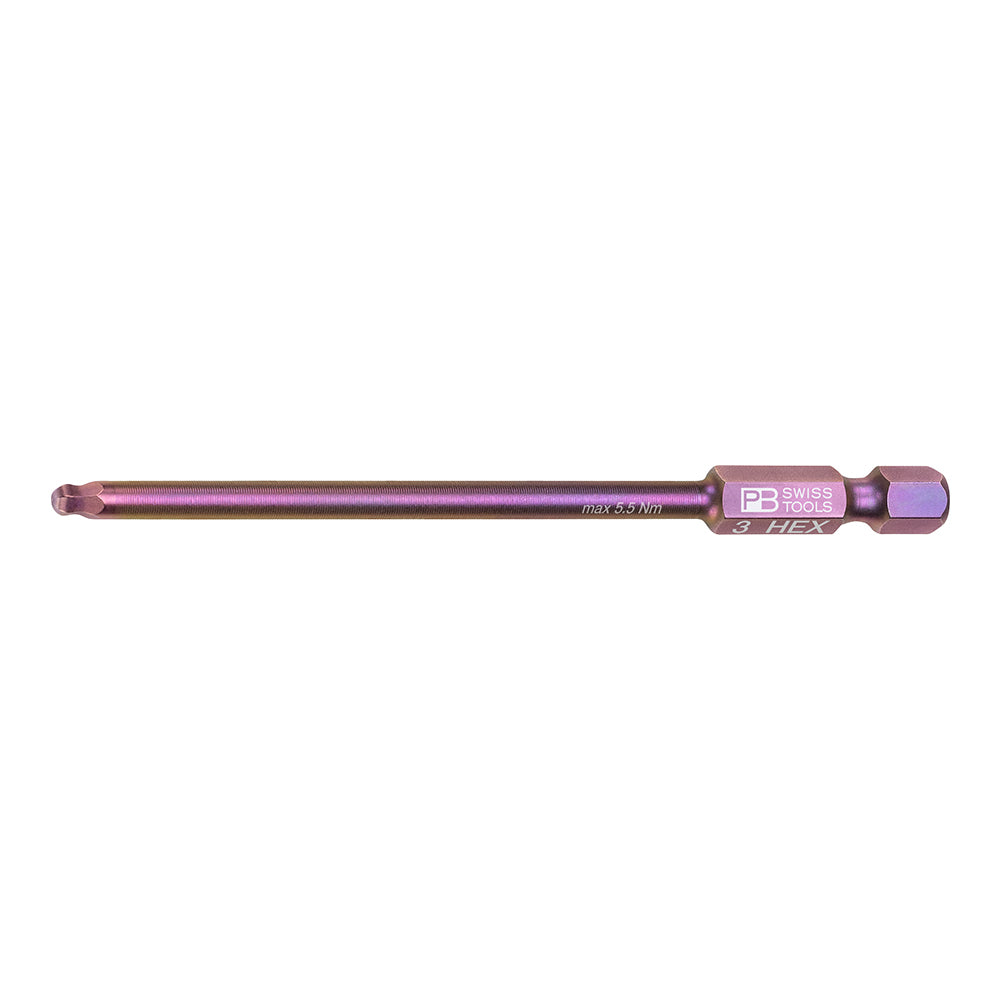 PB SWISS TOOLS_球型六角起子頭 3.0x95mm (PB_E6L.212/3)