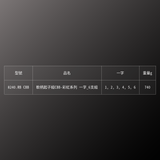 PB SWISS TOOLS_軟柄起子組CBB-彩虹系列 一字_6支組(PB_8240.RB CBB)_規格