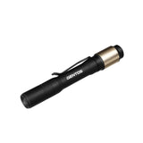GENTOS Professional Focusing Flashlight IP54 220 Lumens USB-C Rechargeable