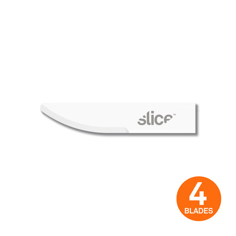 SLICE_陶瓷筆刀替刃- 4入組 圓弧型 (10520)