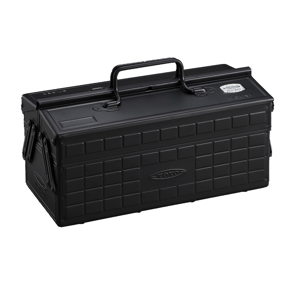 TOYO_專業兩段式工具箱_霧黑(ST-350BK2)