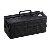 TOYO_專業兩段式工具箱_霧黑(ST-350BK2)