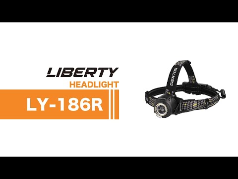 GENTOS_Liberty專業頭燈 電池快拆型  IP64_510流明(LY-186R)_影片