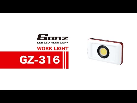 GENTOS_小型三色照射燈 USB-C充電 1200流明 IP66(GZ-316)_影片