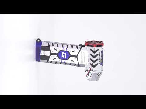 GENTOS_風格改裝貼模-吹塵槍HYT-SL專用_銀色鯊魚戰機(RS-HYT2501-SS)_影片