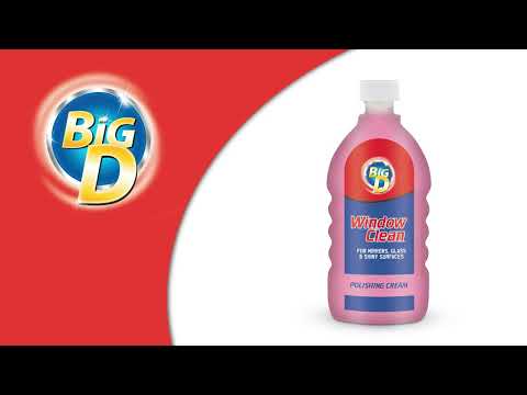 BIG D 鏡面玻璃清潔亮光乳液_500ml(BDXWC500)_影片