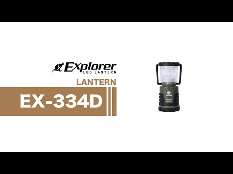 GENTOS_迷你露營燈 440流明 IP64(EX-334D)_影片