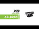GENTOS_自行車燈 USB充電 160流明IPX4(XB-B05R)_影片