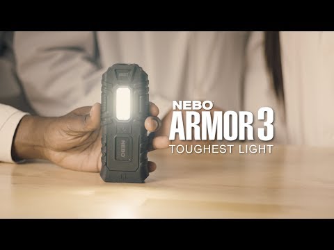 NEBO_Armor 3 抗衝擊防水漂浮三段調光手電筒(NE6526TB)_影片