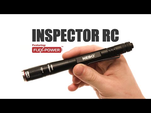 NEBO_Inspector高亮度旋轉調焦防水筆形手電筒(NE6713TB)_影片