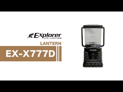 GENTOS_焚火色露營燈 420流明 IP64(EX-X777D)_影片
