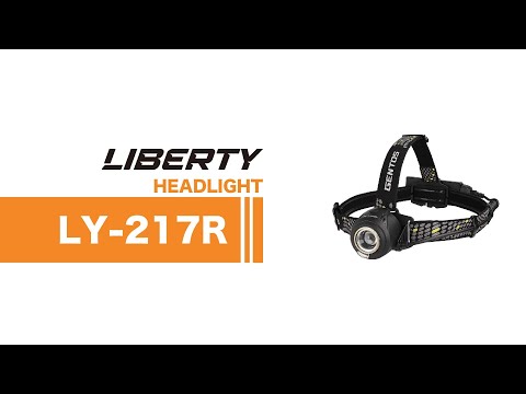 GENTOS_Liberty專業頭燈 電池快拆型  IP64_700流明(LY-217R)_影片