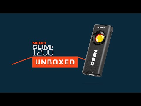 NEBO_Slim+超薄口袋工作燈 USB-C充電 IPX7-1200流明(NEB-WLT-1007-G)_影片